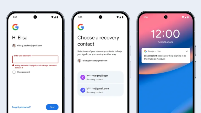 Google’s New ‘Recovery Contacts'